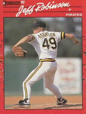 Jeff Robinson - Donruss 90 Baseball Card